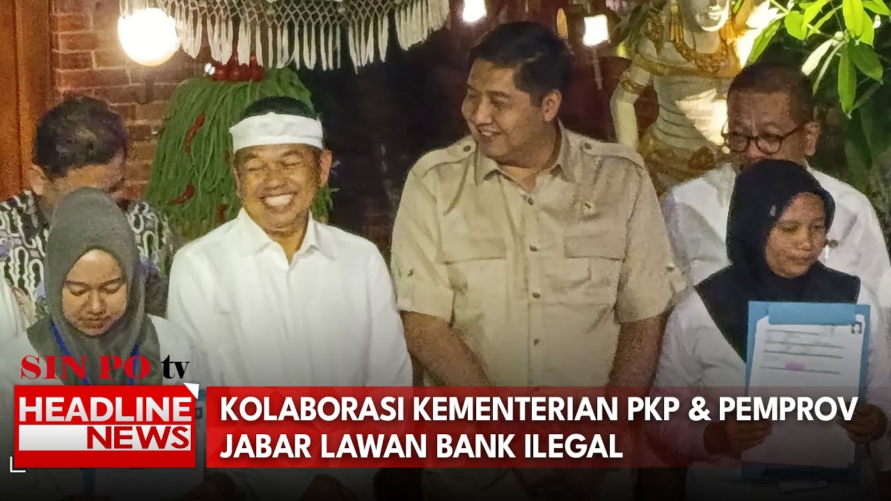 Kolaborasi Kementerian PKP dan Pemprov Jabar Lawan Bank Ilegal