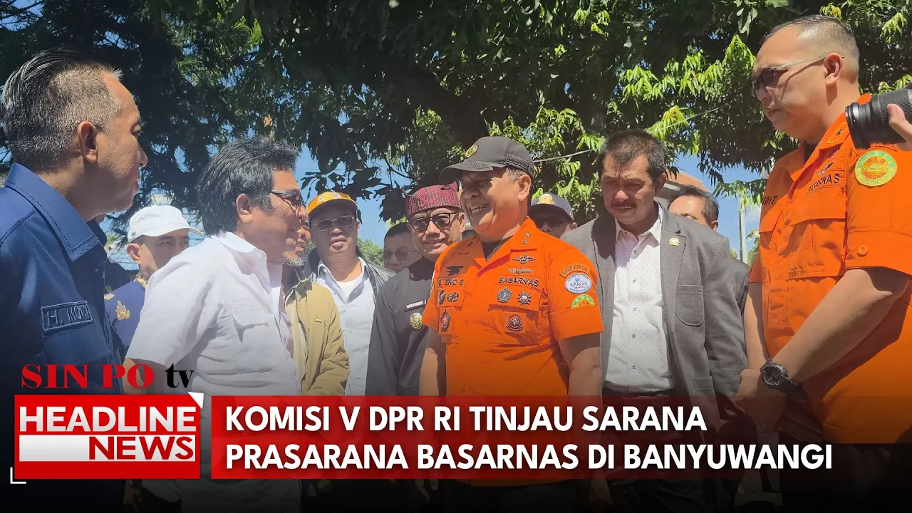 Komisi V DPR RI Tinjau Sarana Prasarana Basarnas Di Banyuwangi