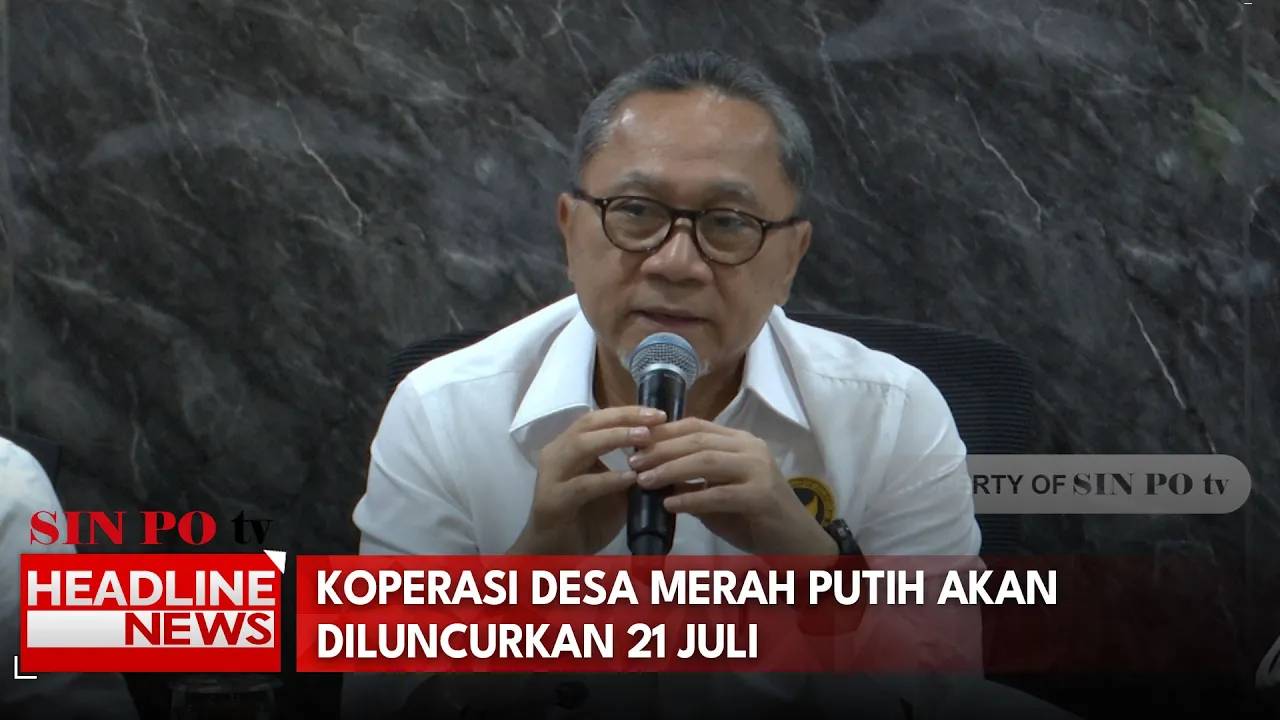 Koperasi Desa Merah Putih Akan Diluncurkan 21 Juli