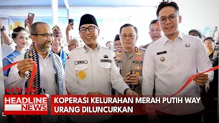 Koperasi Kelurahan Merah Putih Way Urang Diluncurkan