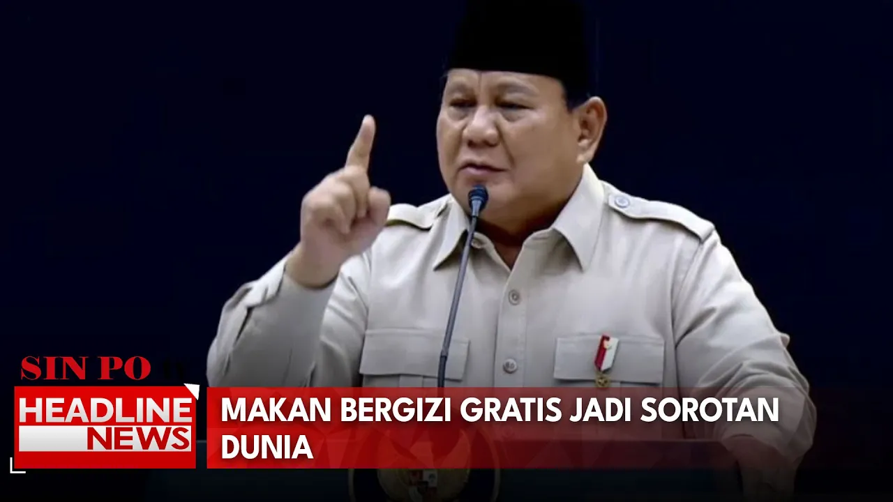 Makan Bergizi Gratis Jadi Sorotan Dunia