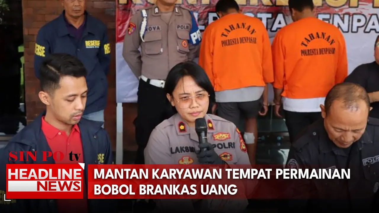 Mantan Karyawan Tempat Permainan Bobol Brankas Uang
