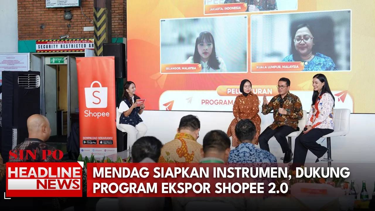 Mendag Siapkan Instrumen, Dukung Program Ekspor Shopee 2.0