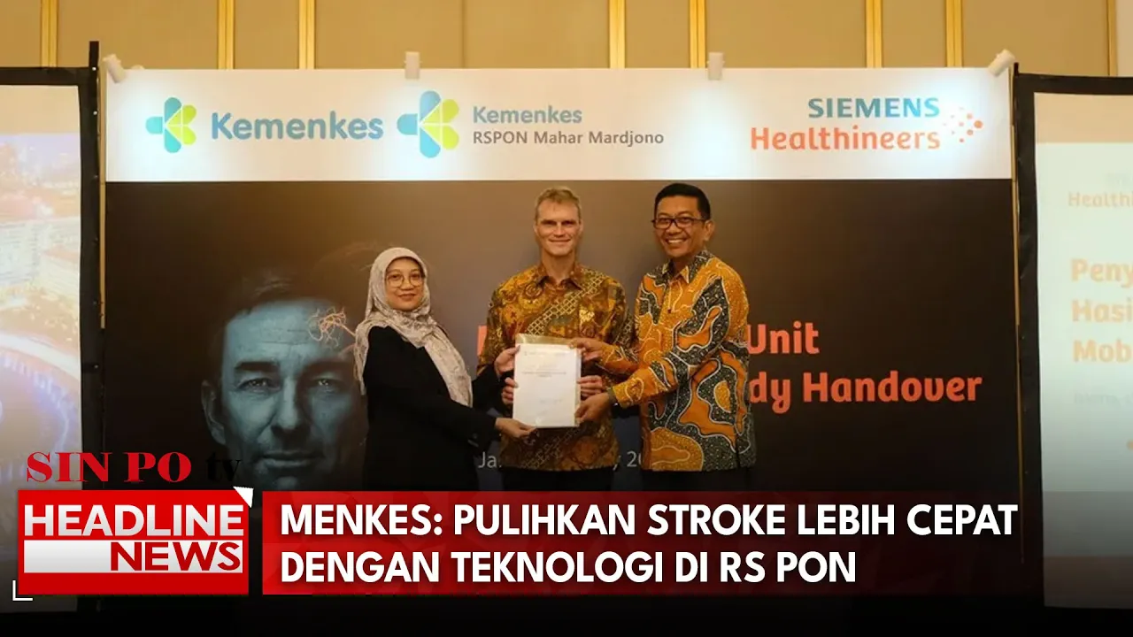 Menkes: Pulihkan Stroke Lebih Cepat Dengan Teknologi Di RS PON
