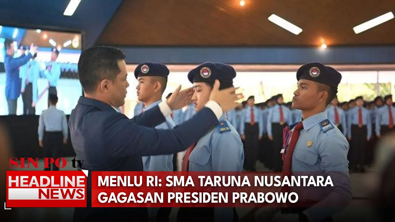 Menlu RI: SMA Taruna Nusantara Gagasan Presiden Prabowo