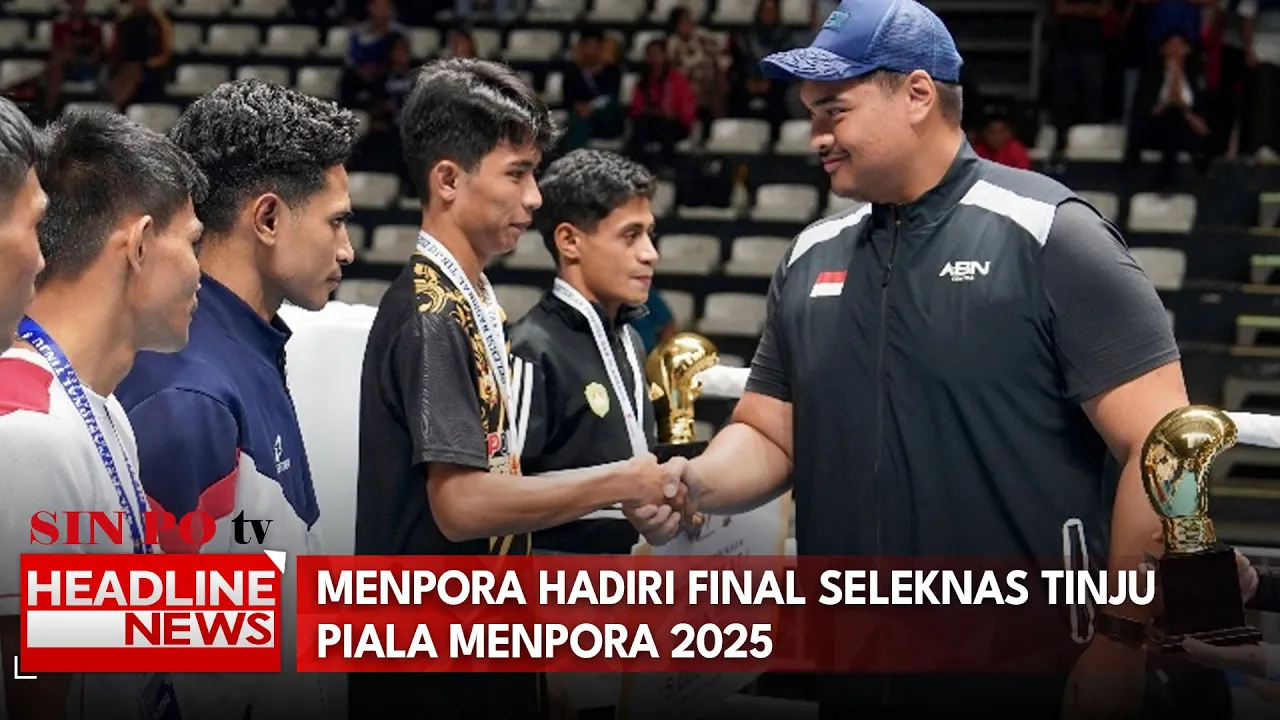 Menpora Hadiri Final Seleknas Tinju Piala Menpora 2025