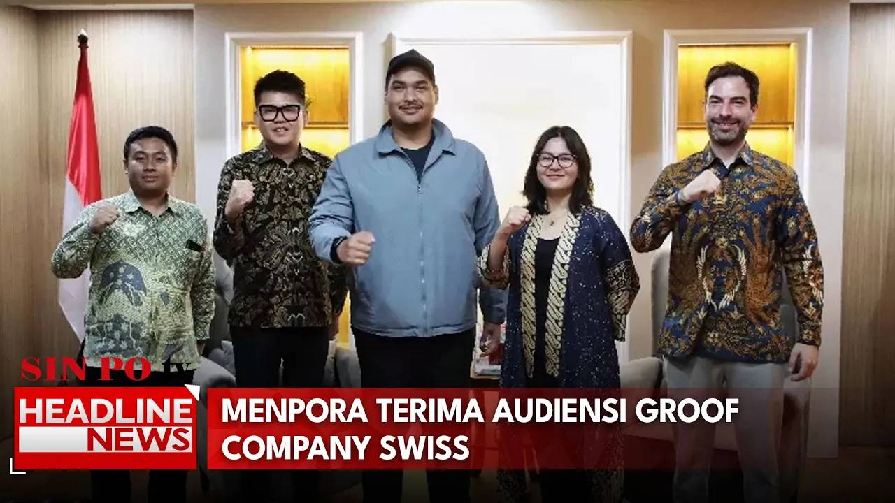 Menpora Terima Audiensi Groof Company Swiss