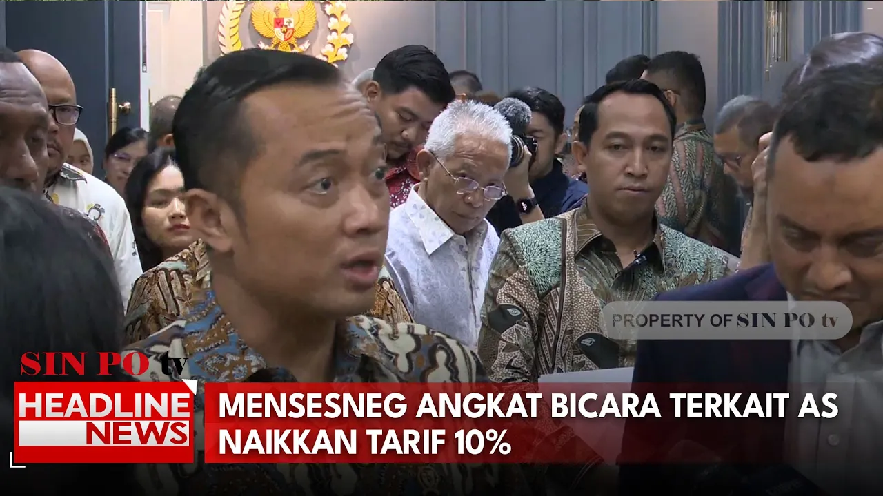 Mensesneg Angkat Bicara Terkait AS Naikkan Tarif 10%