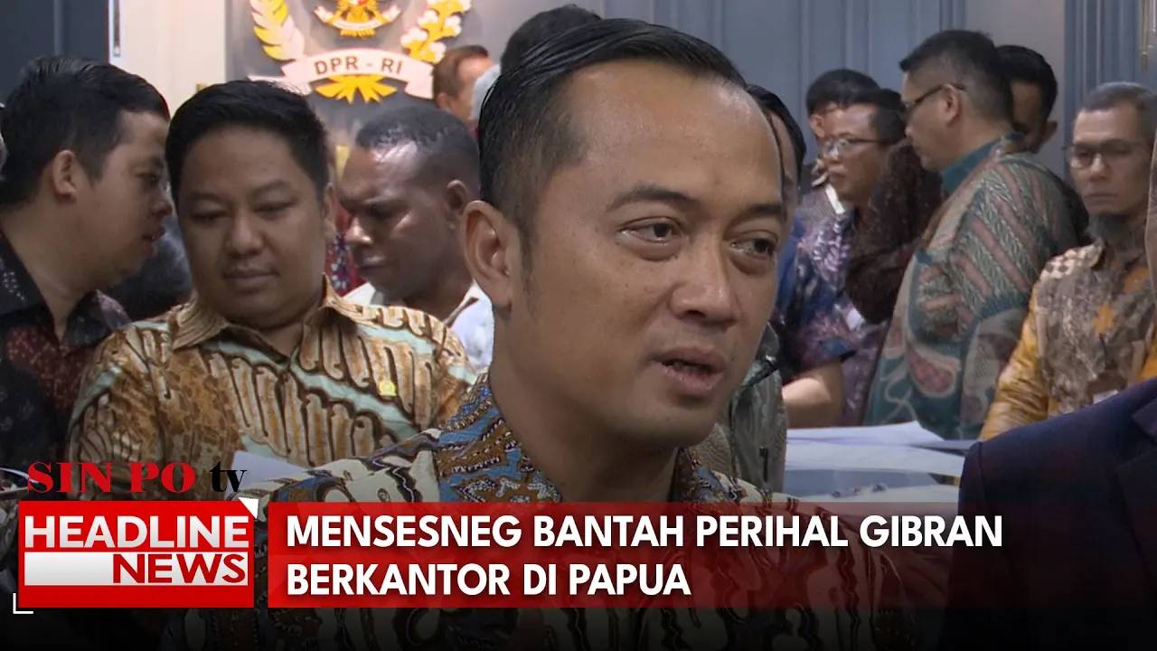 Mensesneg Bantah Perihal Gibran Berkantor di Papua