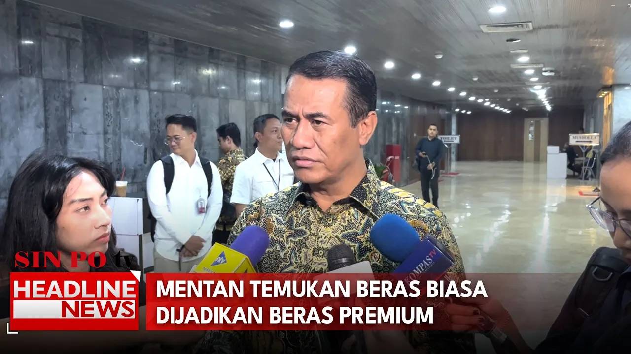 Mentan Temukan Beras Biasa Dijadikan Beras Premium