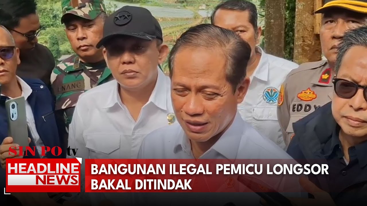 Menteri LH Akan Tindak Tegas Bangunan Ilegal Pemicu Longsor di Puncak Bogor