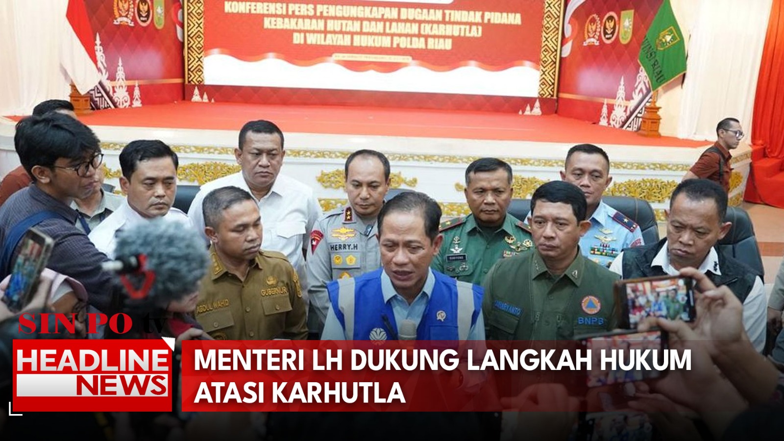 Menteri LH Dukung Langkah Hukum Atasi Karhutla