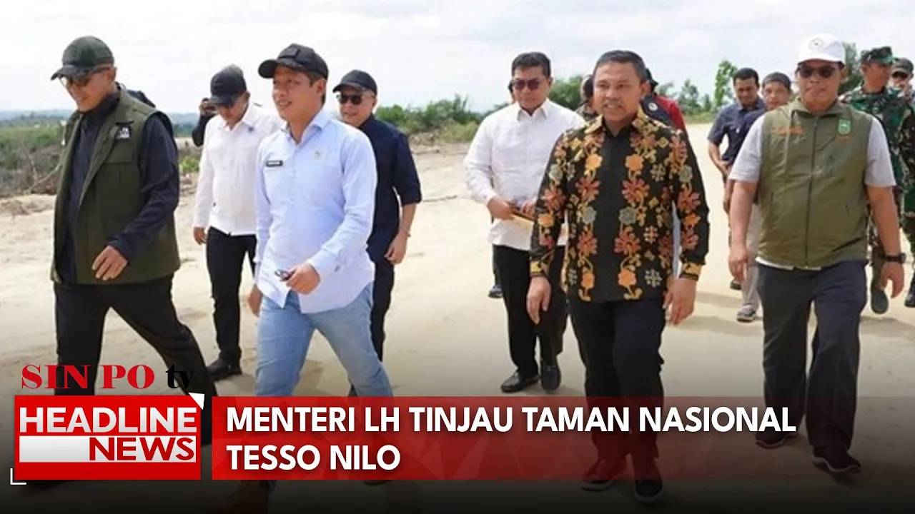 Menteri LH Tinjau Taman Nasional Tesso Nilo
