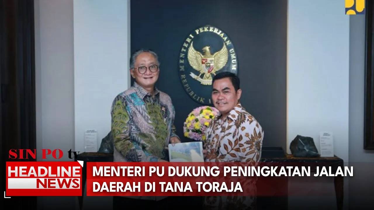 Menteri PU Dukung Peningkatan Jalan Daerah di Tana Toraja