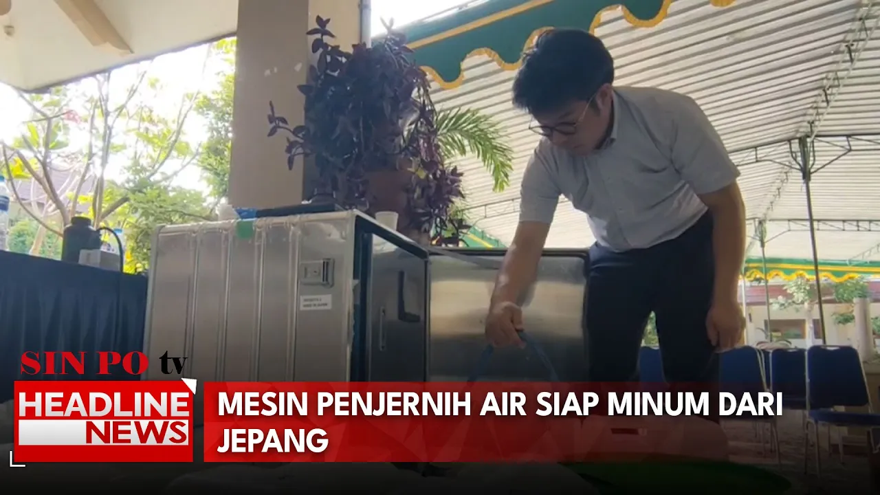 Mesin Penjernih Air Siap Minum dari Jepang