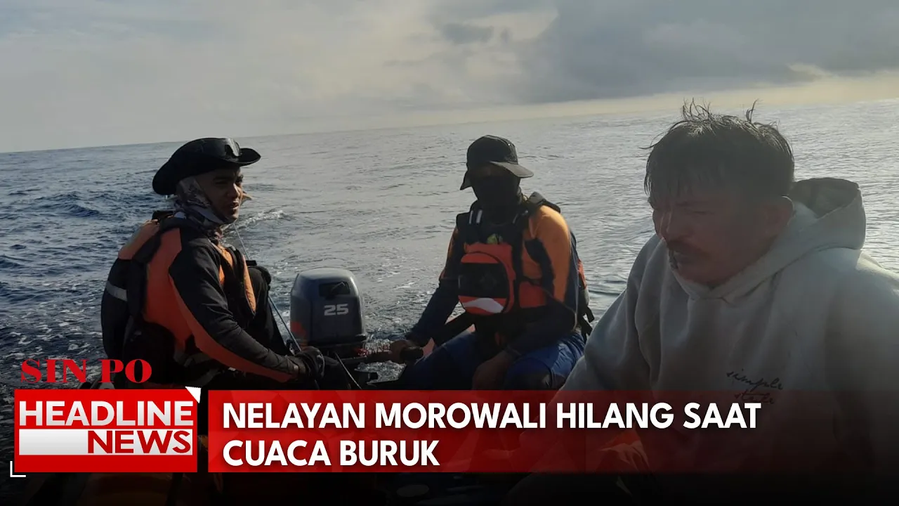 Nelayan Morowali Hilang saat Cuaca Buruk