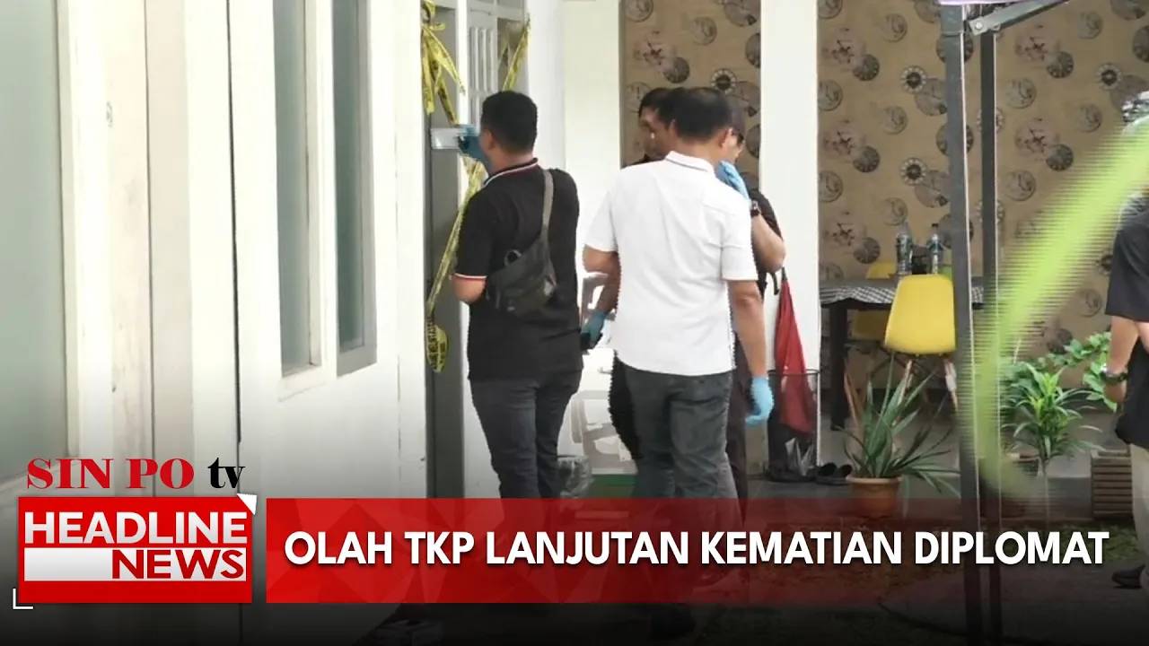 Olah TKP Lanjutan Kematian Diplomat