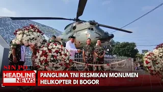 Panglima TNI Resmikan Monumen Helikopter di Bogor