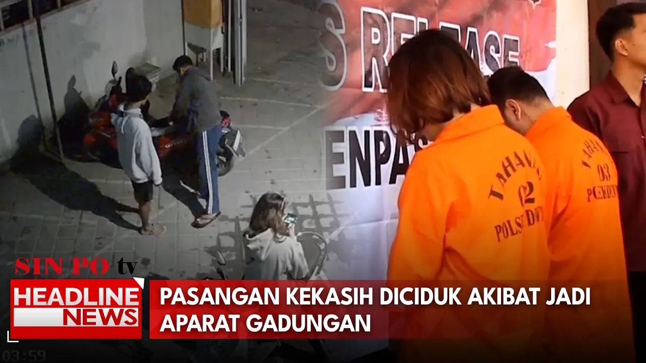 Pasangan Kekasih Diciduk akibat Jadi Aparat Gadungan