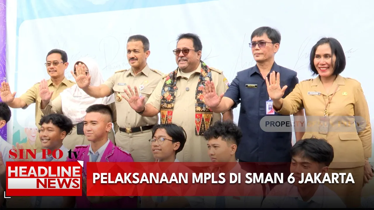 Pelaksanaan MPLS Di SMAN 6 Jakarta