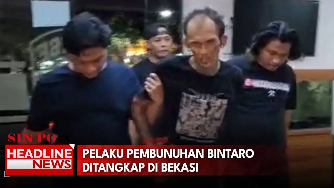 Pelaku Pembunuhan Bintaro Ditangkap di Bekasi