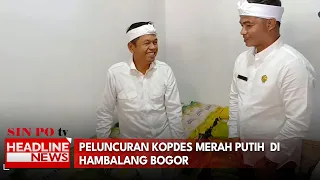 Peluncuran Kopdes Merah Putih Di Hambalang Bogor