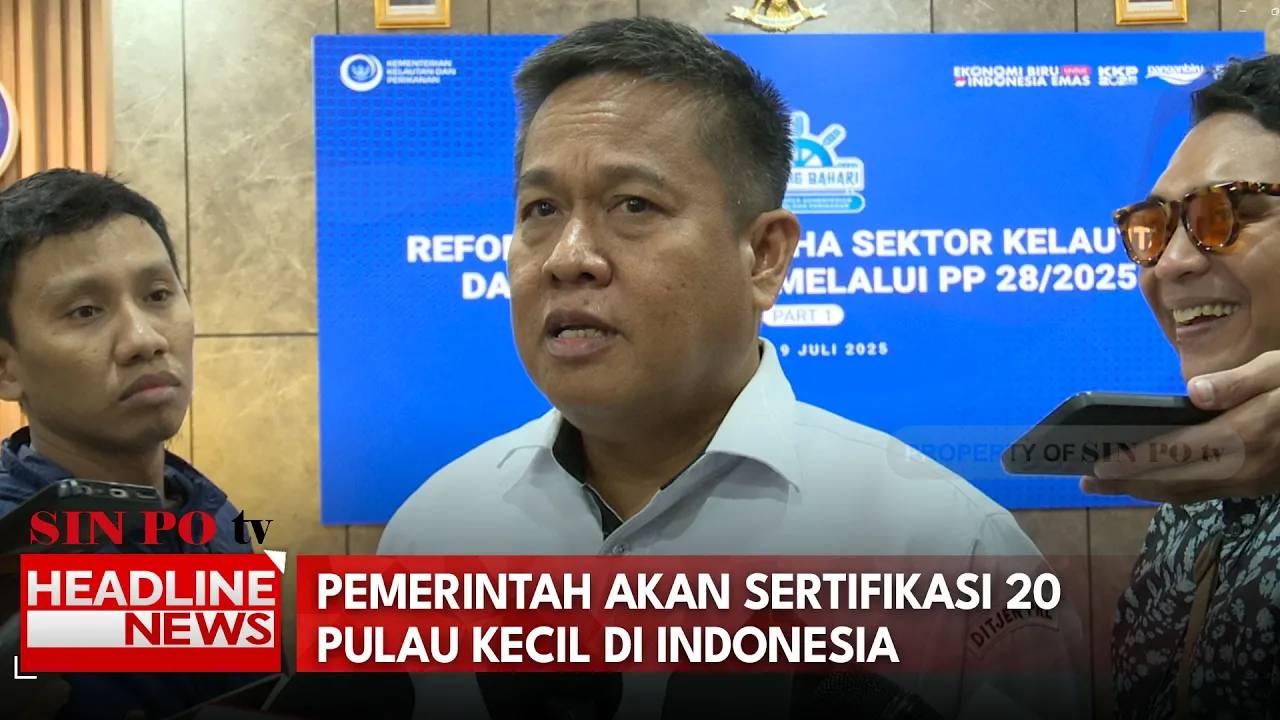 Pemerintah Akan Sertifikasi 20 Pulau Kecil Indonesia