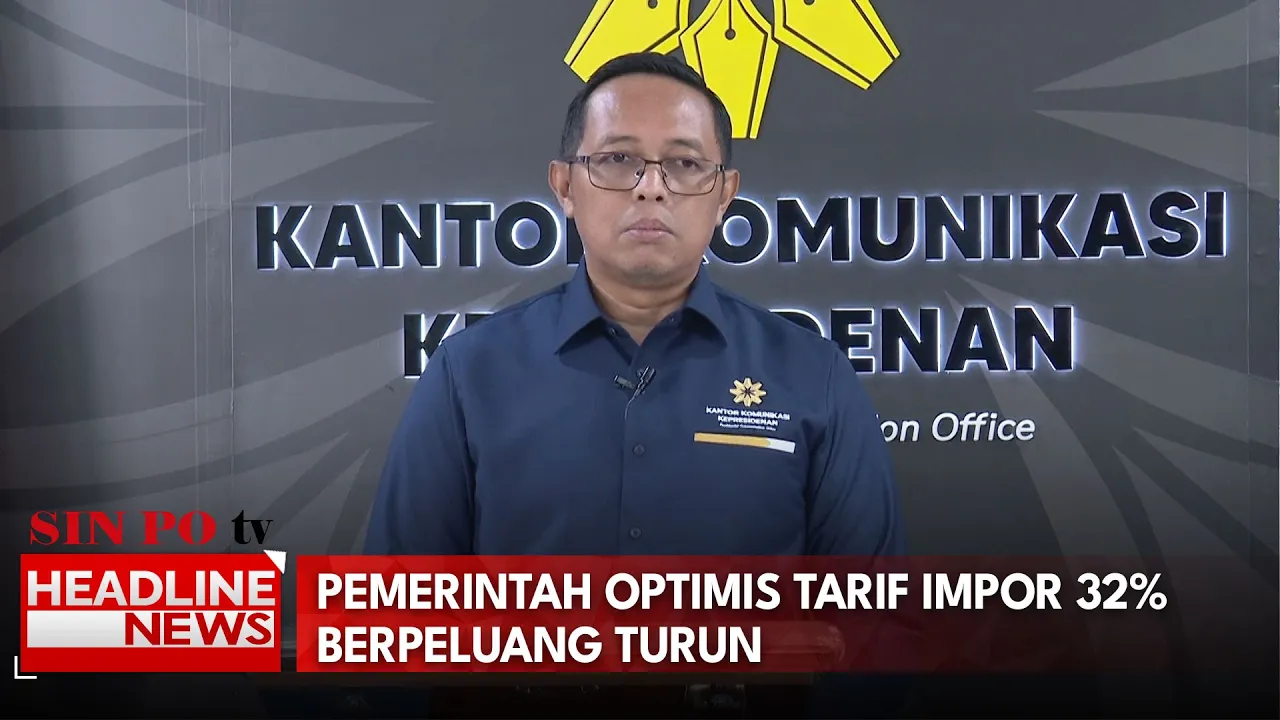 Pemerintah Optimis Tarif Impor 32% Berpeluang Turun