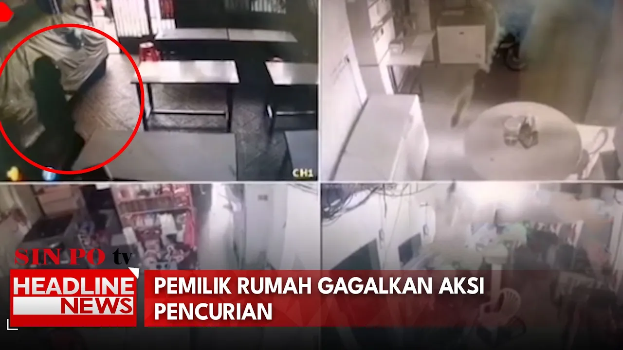 Pemilik Rumah Gagalkan Aksi Pencurian