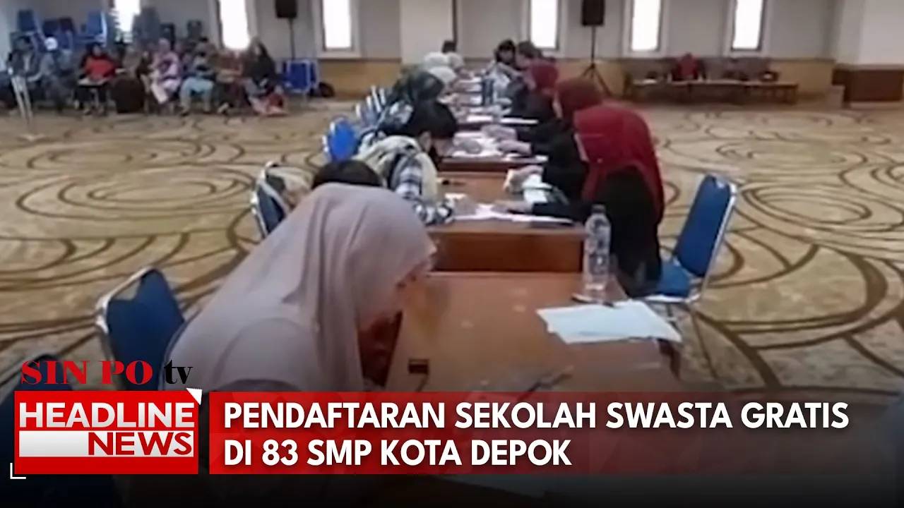 Pendaftaran Sekolah Swasta Gratis di 83 SMP Kota Depok
