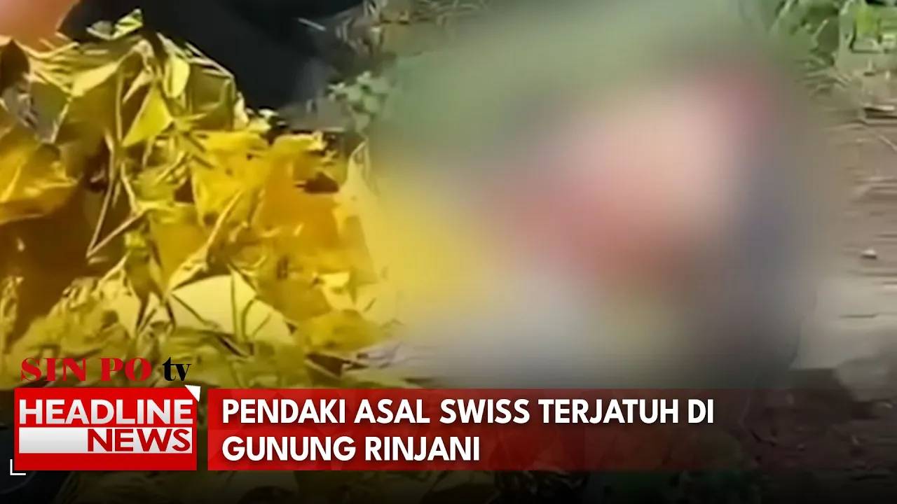 Pendaki Asal Swiss Terjatuh Di Gunung Rinjani