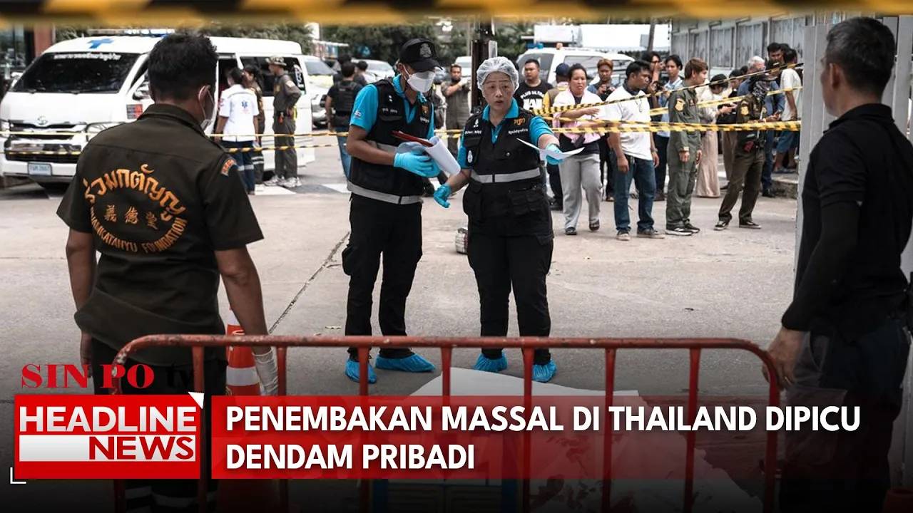 Penembakan Massal Di Thailand Dipicu Dendam Pribadi