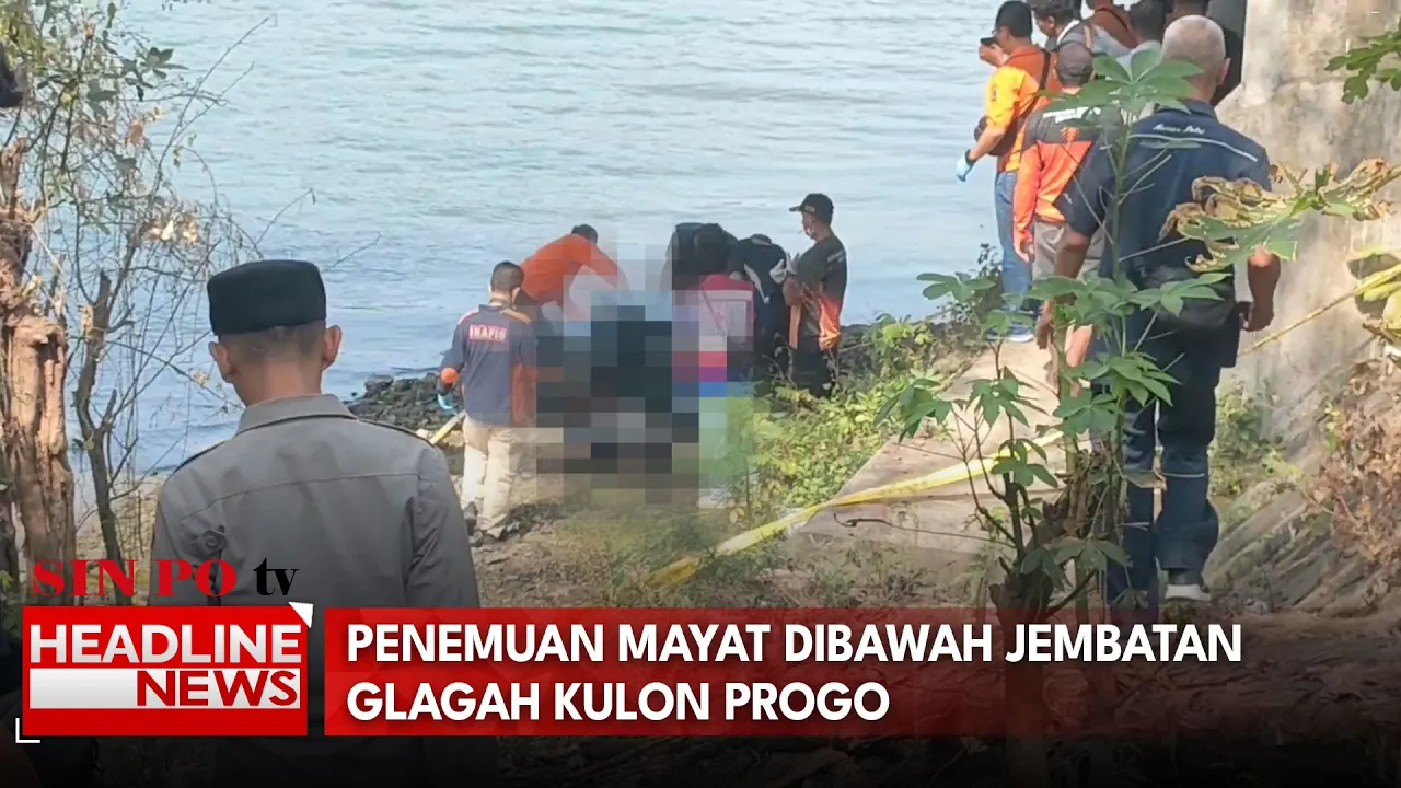 Penemuan Mayat Dibawah Jembatan Glagah Kulon Progo