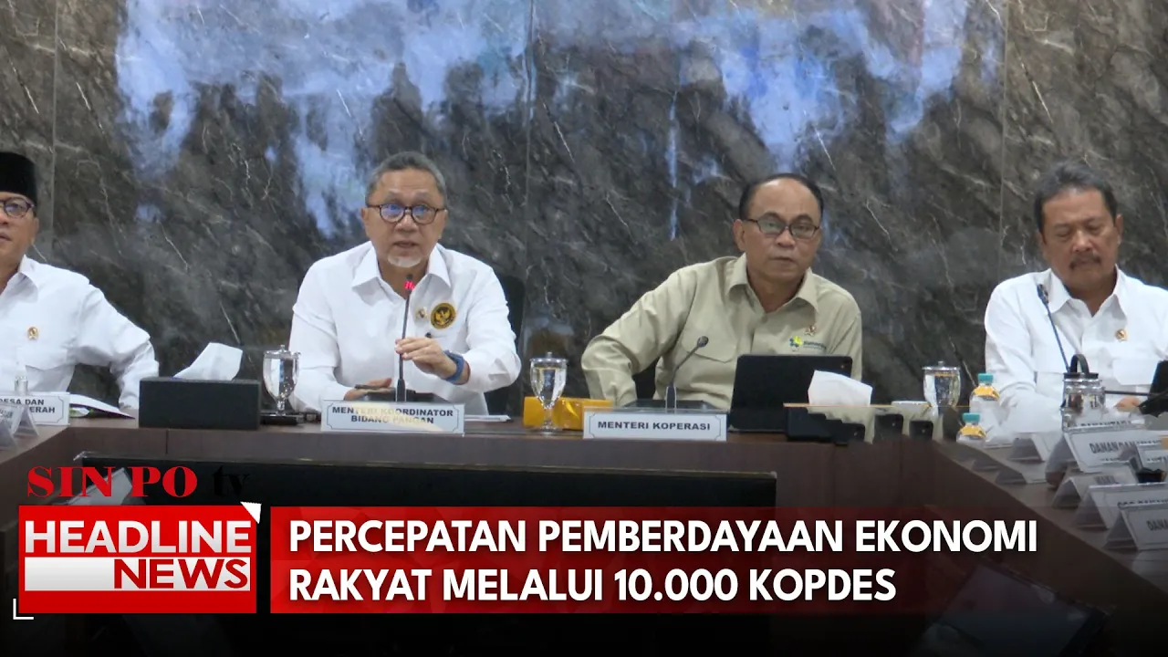 Percepatan Pemberdayaan Ekonomi Rakyat Melalui 10.000 Kopdes