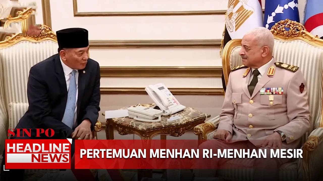 Pertemuan Menhan RI–Menhan Mesir