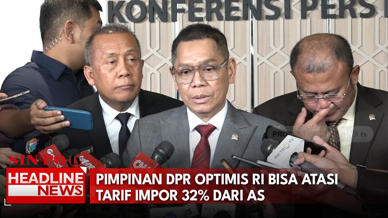 Pimpinan DPR Optimis RI Bisa Atasi Tarif Impor 32% Dari AS