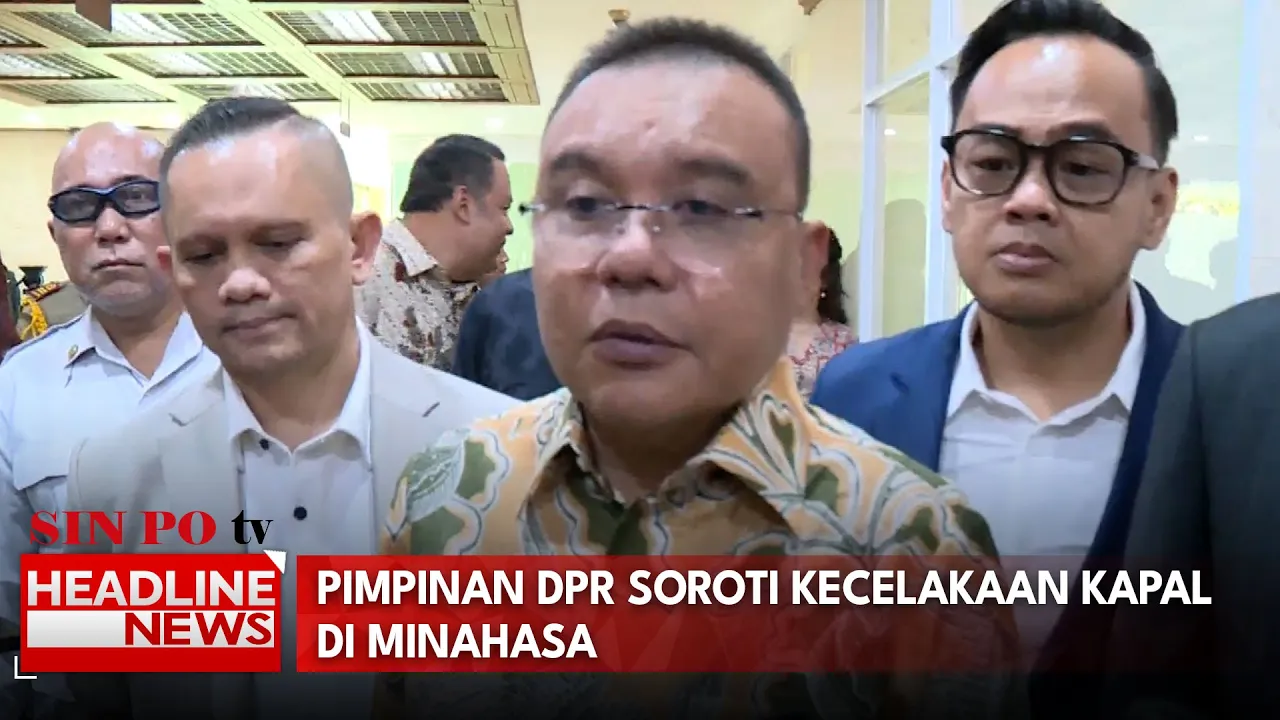 Pimpinan DPR Soroti Kecelakaan Kapal Di Minahasa