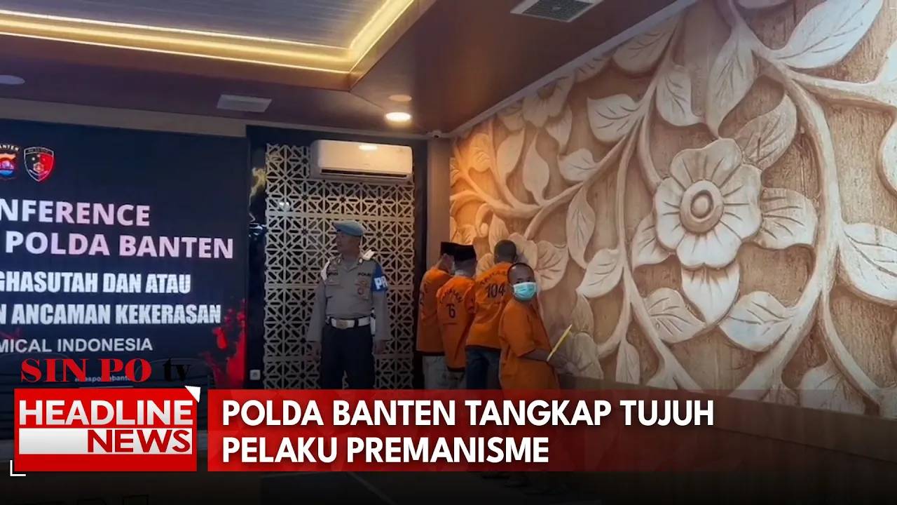 Polda Banten Tangkap Tujuh Pelaku Premanisme di PT Lotte Chemical Indonesia