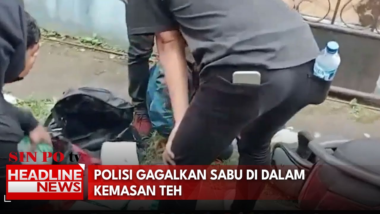 Polisi Gagalkan Sabu Di Dalam Kemasan Teh