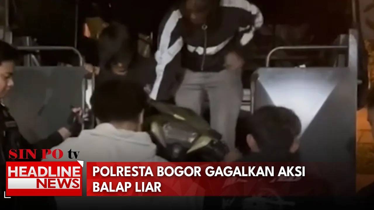Polresta Bogor Gagalkan Aksi Balap Liar