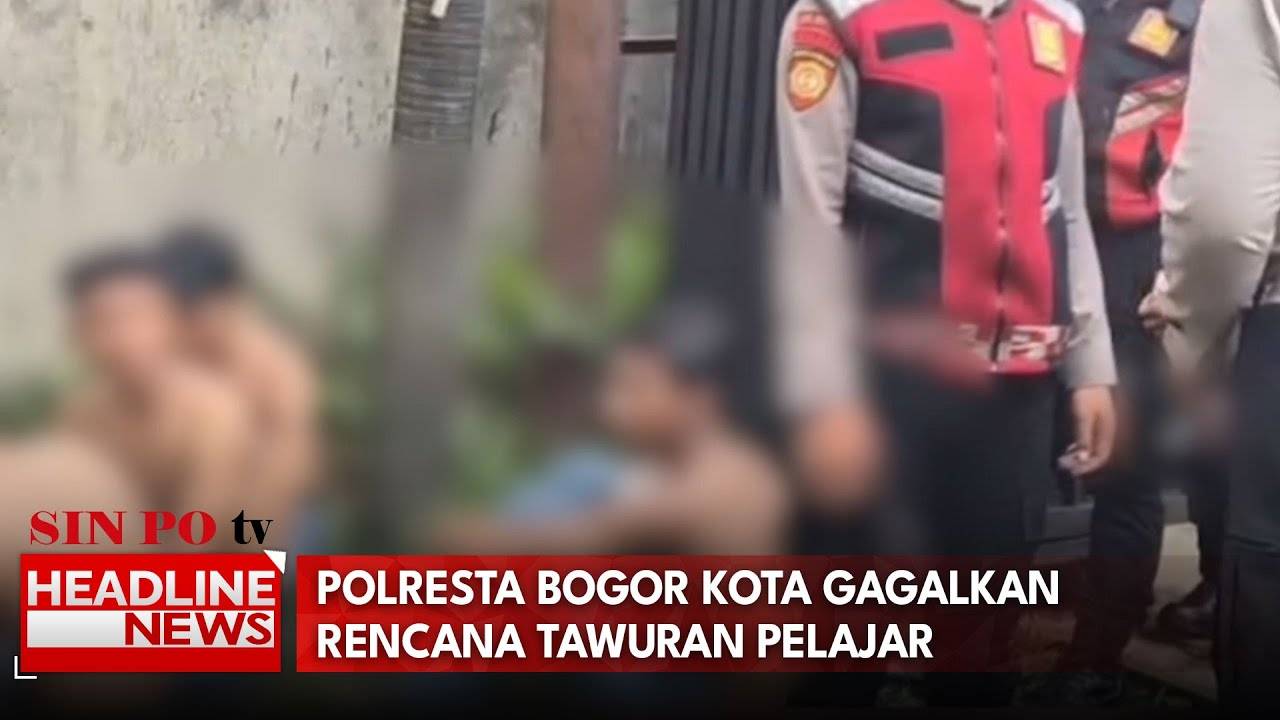 Polresta Bogor Kota Gagalkan Rencana Tawuran Pelajar