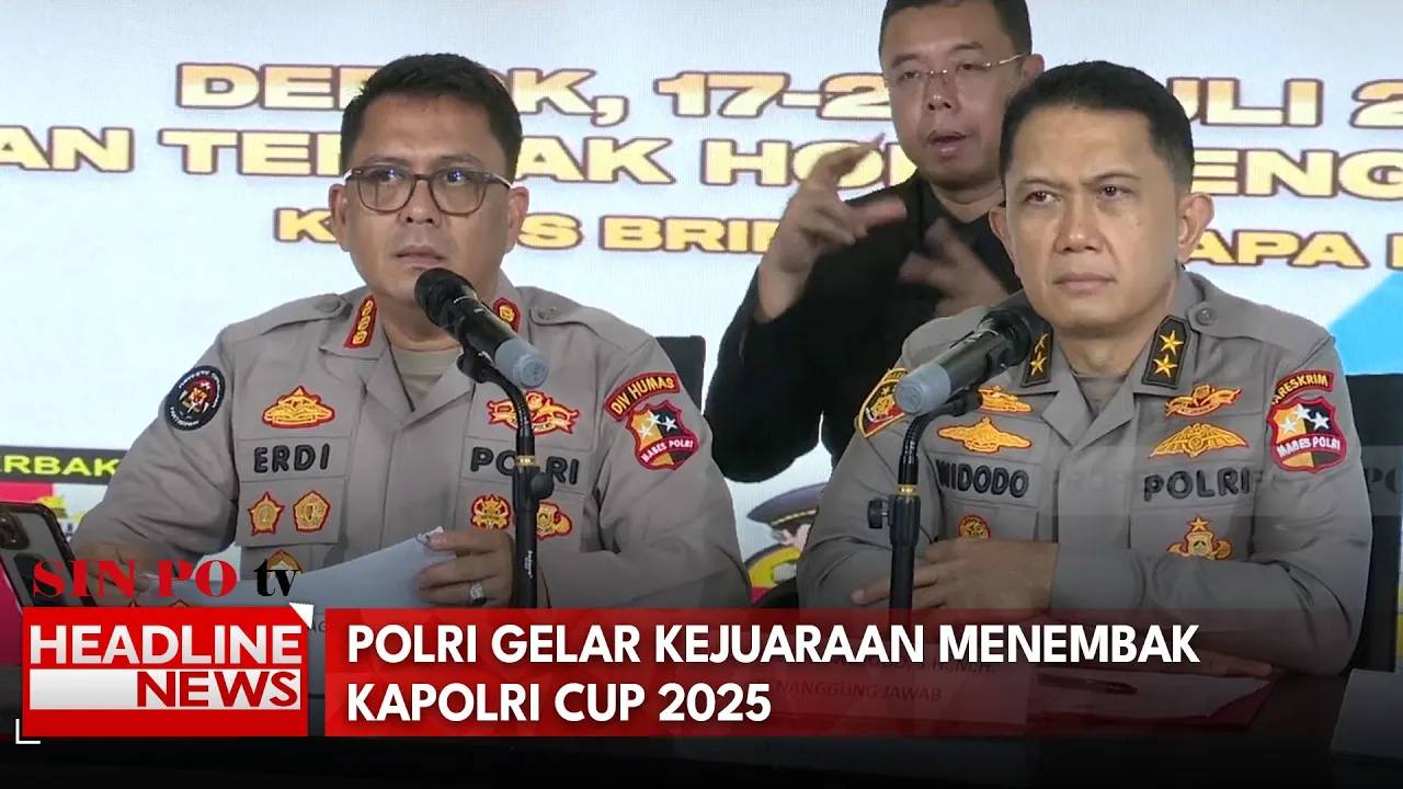 Polri Gelar Kejuaraan Menembak Kapolri Cup 2025