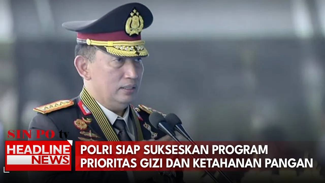 Polri Siap Sukseskan Program Prioritas Gizi dan Ketahanan Pangan