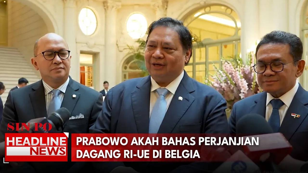 Prabowo Akan Bahas Perjanjian Dagang RI UE di Belgia