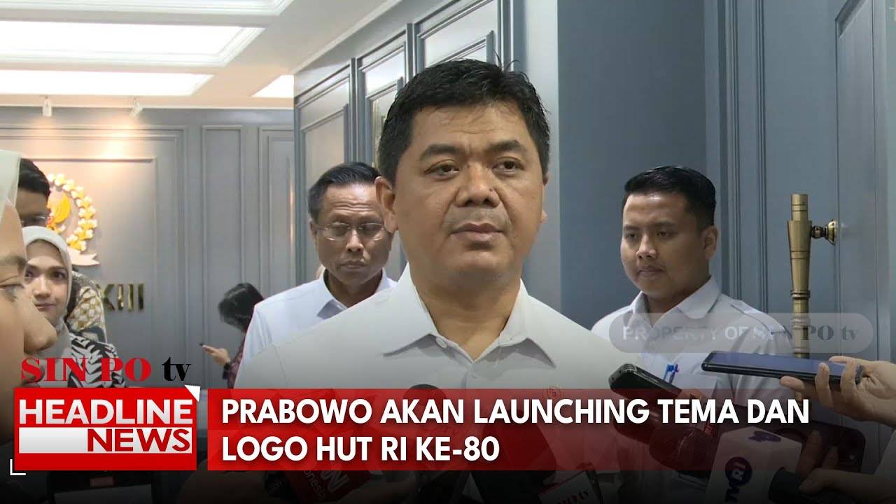 Prabowo Akan Launching Tema Dan Logo HUT RI Ke-80