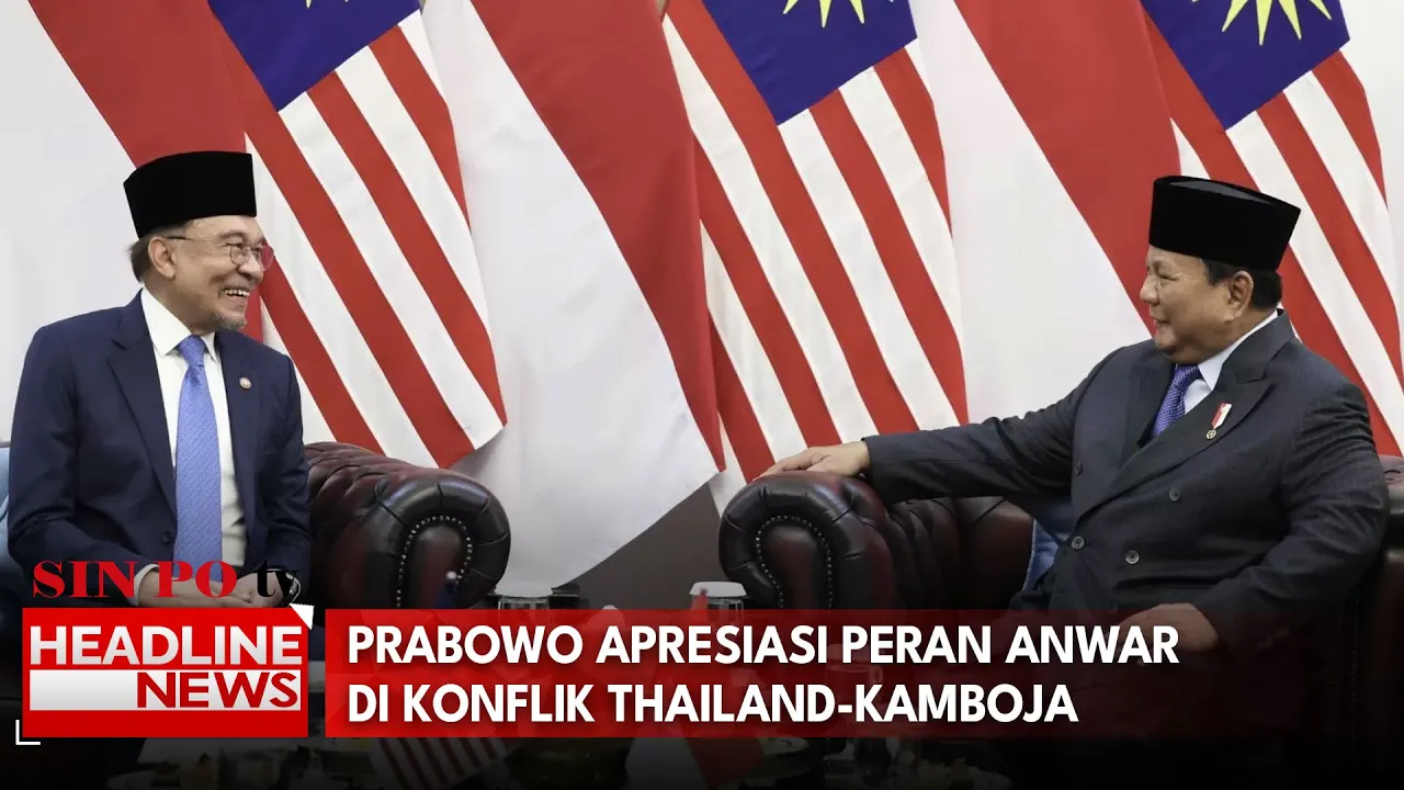 Prabowo Apresiasi Peran Anwar Di Konflik Thailand-Kamboja