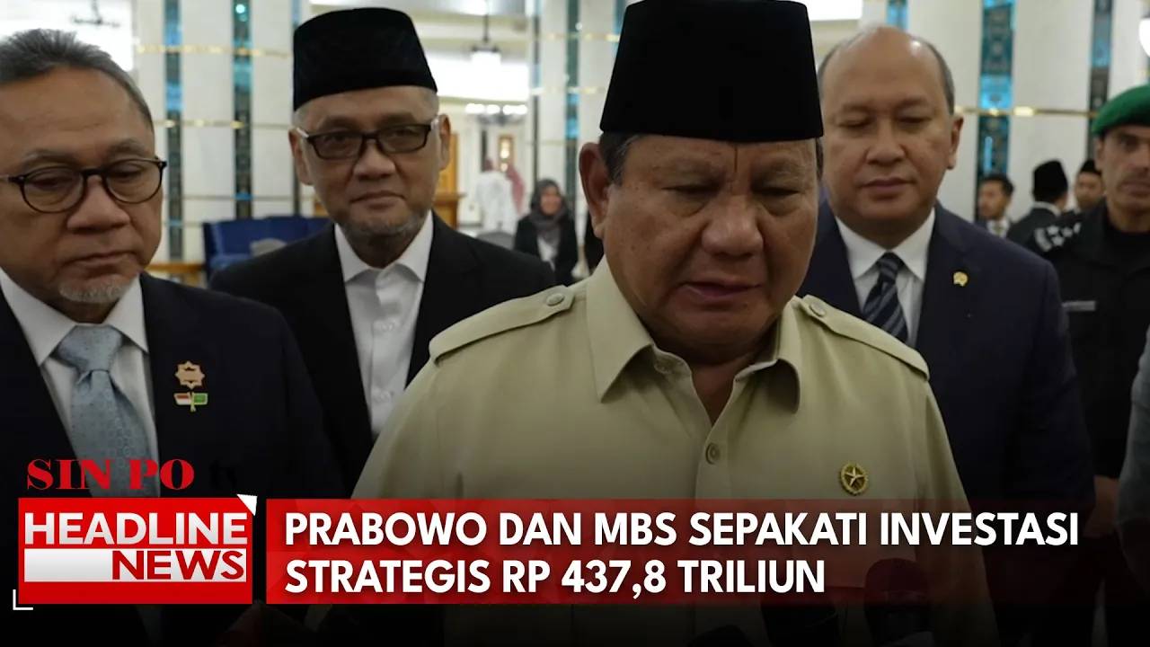 Prabowo Dan MBS Sepakati Investasi Strategis Rp 437,8 Triliun