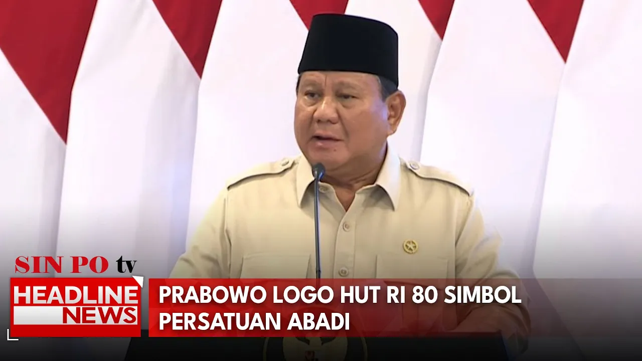 Prabowo : Logo HUT RI 80 Simbol Persatuan Abadi