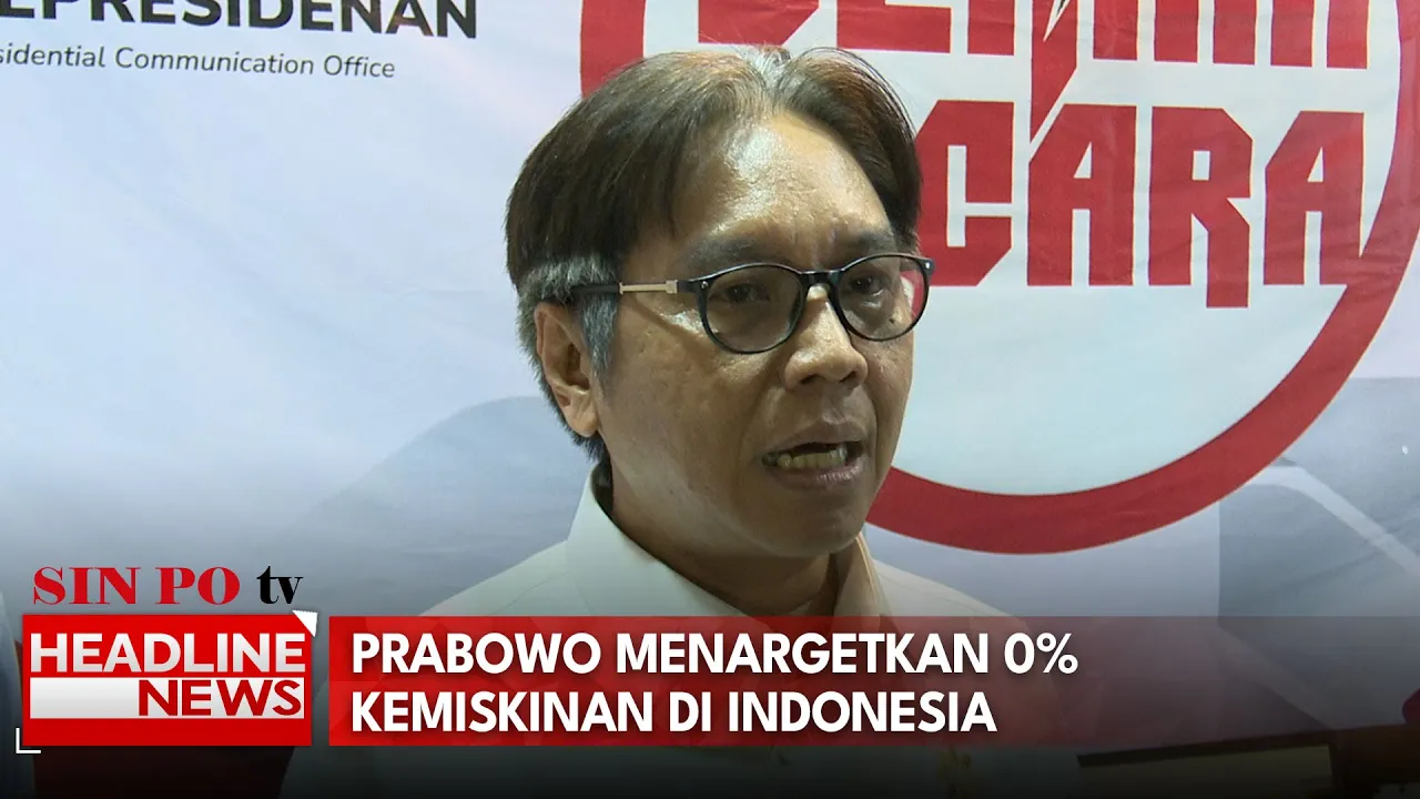 Prabowo Menargetkan 0% Kemiskinan di Indonesia