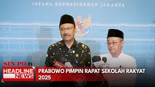 Prabowo Pimpin Rapat Sekolah Rakyat 2025
